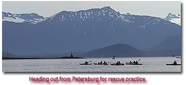 Kayaking Away from Petersburg